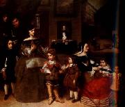 Diego Velazquez The Family of the Artist (df01) oil painting artist